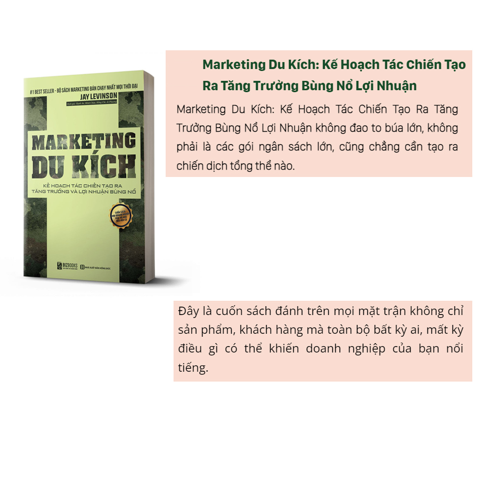 Bộ Sách Marketing Du Kích Thực Chiến - Những Chiến Lược Dành Cho Doanh Nghiệp Ít Ngân Sách