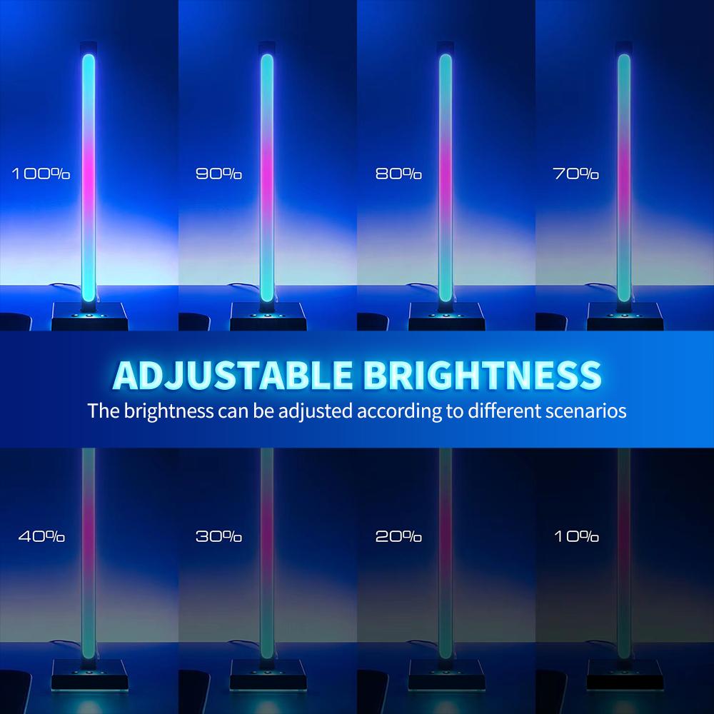 Smart RGB Desktop Pickup Atmosphere Lamp Music Rhythm Light Bar Support APP Control for Living Room Bedroom Party
