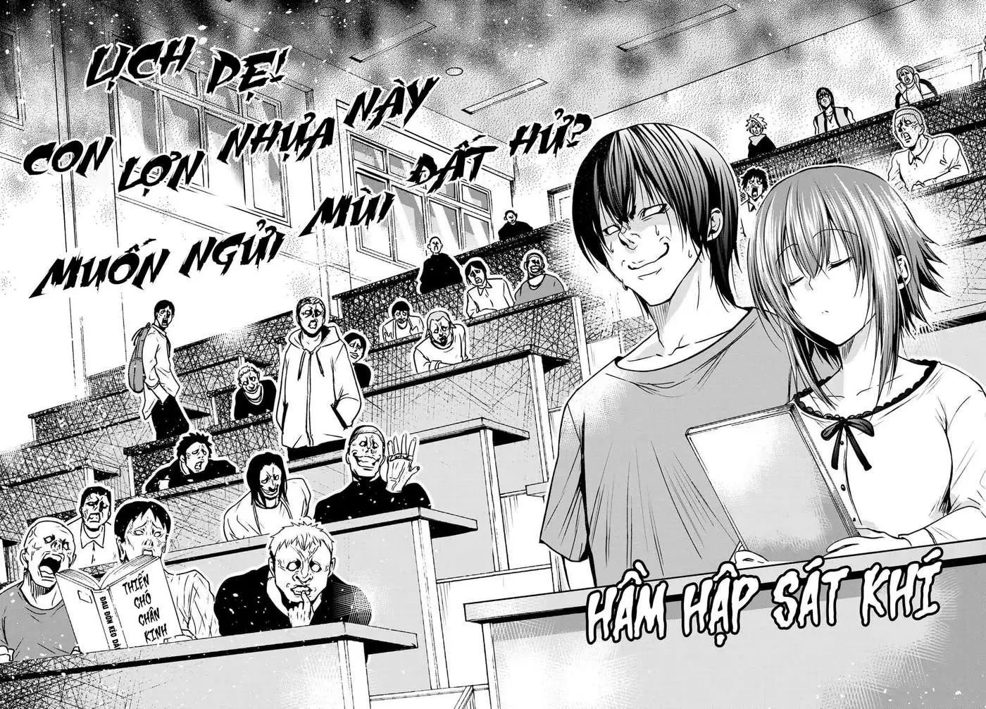 cô gái thích lặn - grand blue chapter 73 46