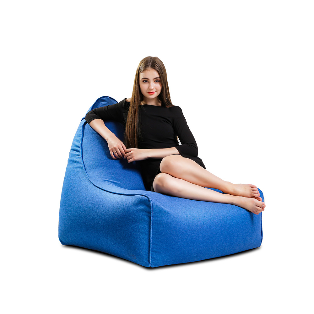 GHẾ LƯỜI ADIRA (Adira Indoor Beanbag Chair) CHẤT LIỆU VẢI NHẬP KHẨU MÀU XANH DƯƠNG - TARUJO