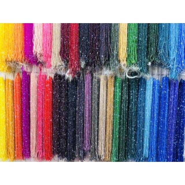 10 Dây Pha Lê Nhựa Hạt Nón 3mm 4mm