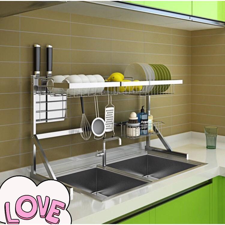 KỆ CHÉN ĐA NĂNG INOX 304, 850x 520mmx 320mm