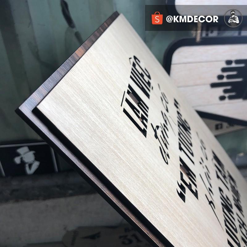 Tranh treo tường gỗ, tranh văn phòng