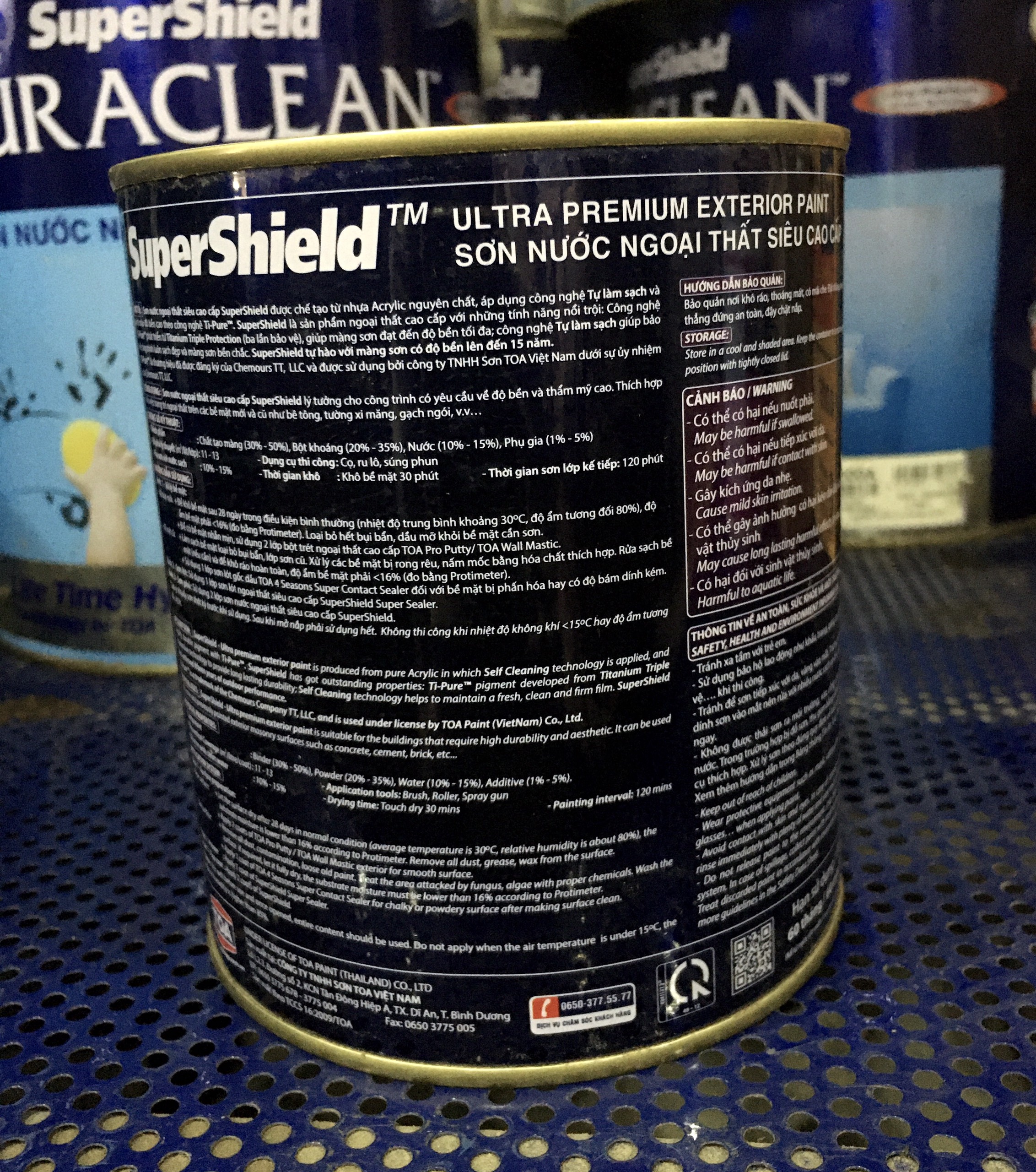 Sơn ngoại thất chống thấm Toa Supershield 1Kg