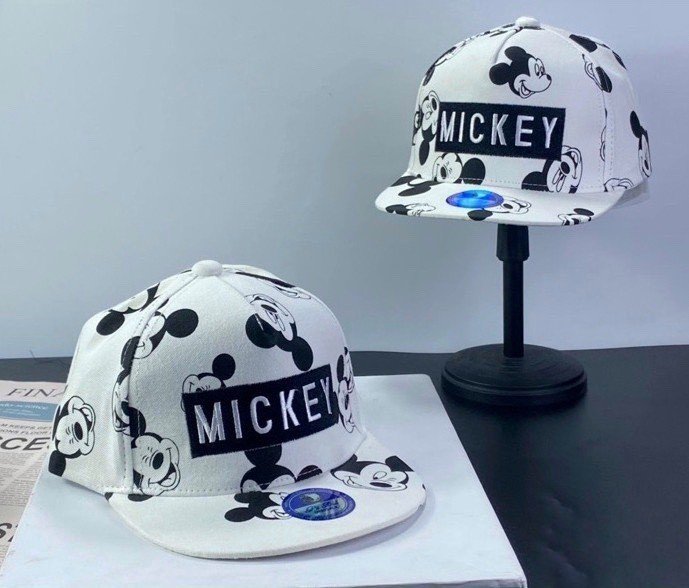 Mũ cho bé (4 tuổi - 8 tuổi) nón bé trai HIPHOP SNAPBACK Chú Chuột dễ thương Cute (Ảnh thật)