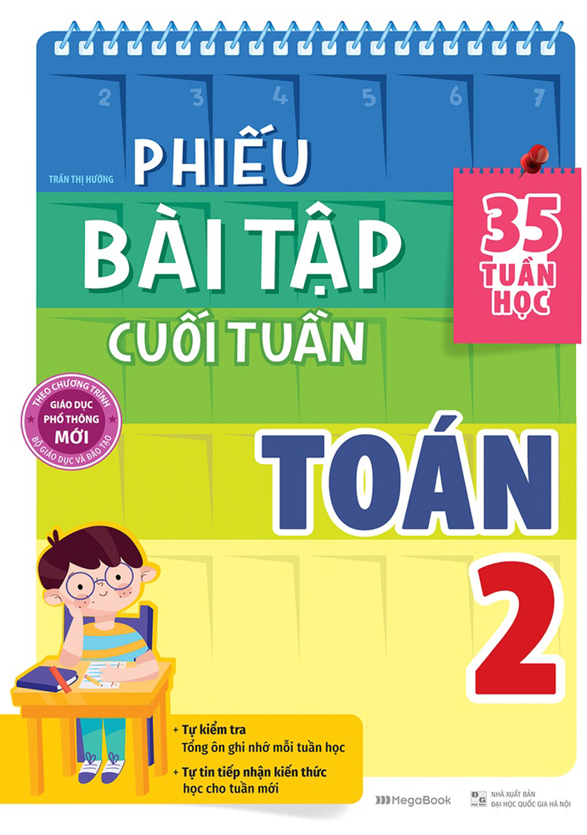 Phiếu Bài Tập Cuối Tuần Toán 2 (35 Tuần Học)_MEGABOOK