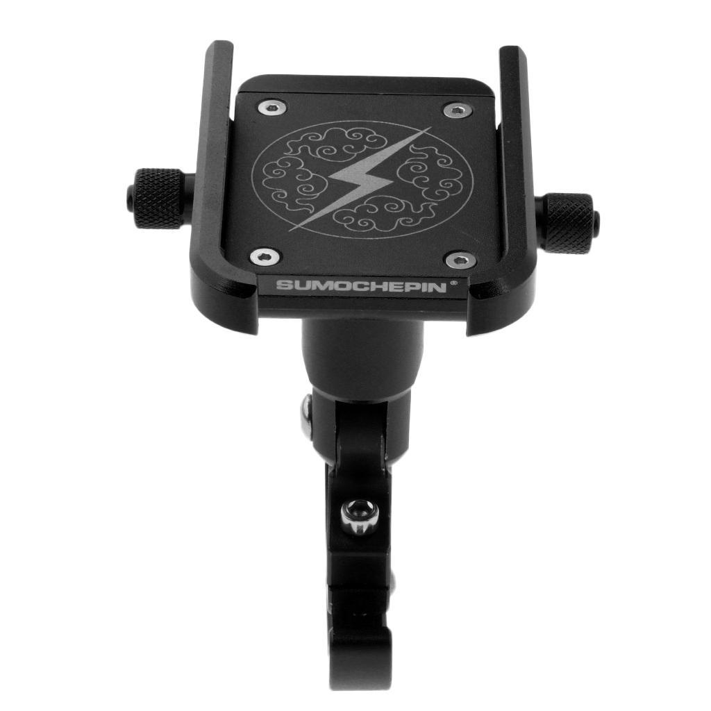 Bike Phone Mount Stable Clamp Stand with 360° Rotation Bicycle Motorcycle Phone Holder Accessories