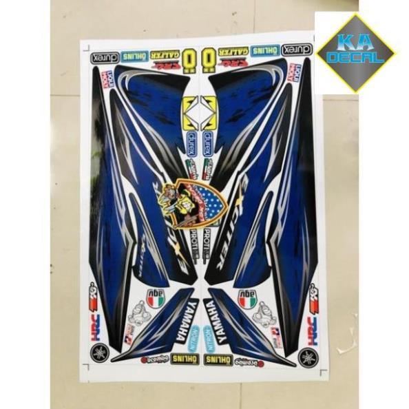 Tem rời ex 2006 xanh gp đen 3 lớp