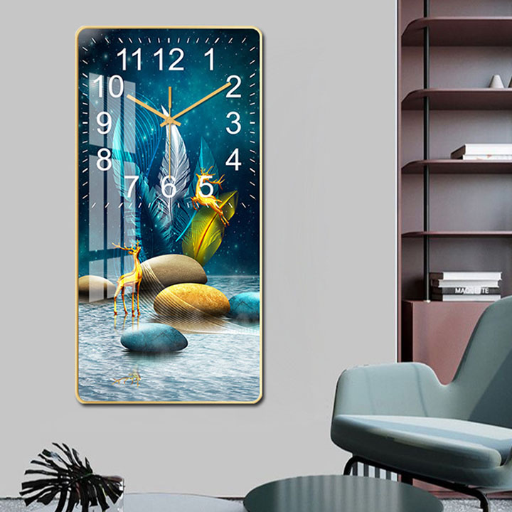 Đồng hồ treo tường phong cách ÂU MỸ-Hàng Chính hãng