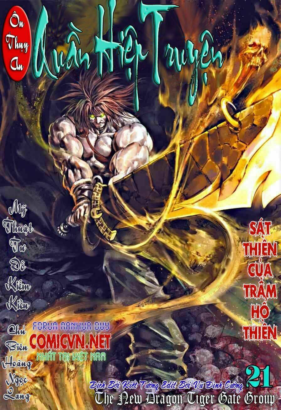 ôn thuỵ an quần hiệp truyện chapter 21 1