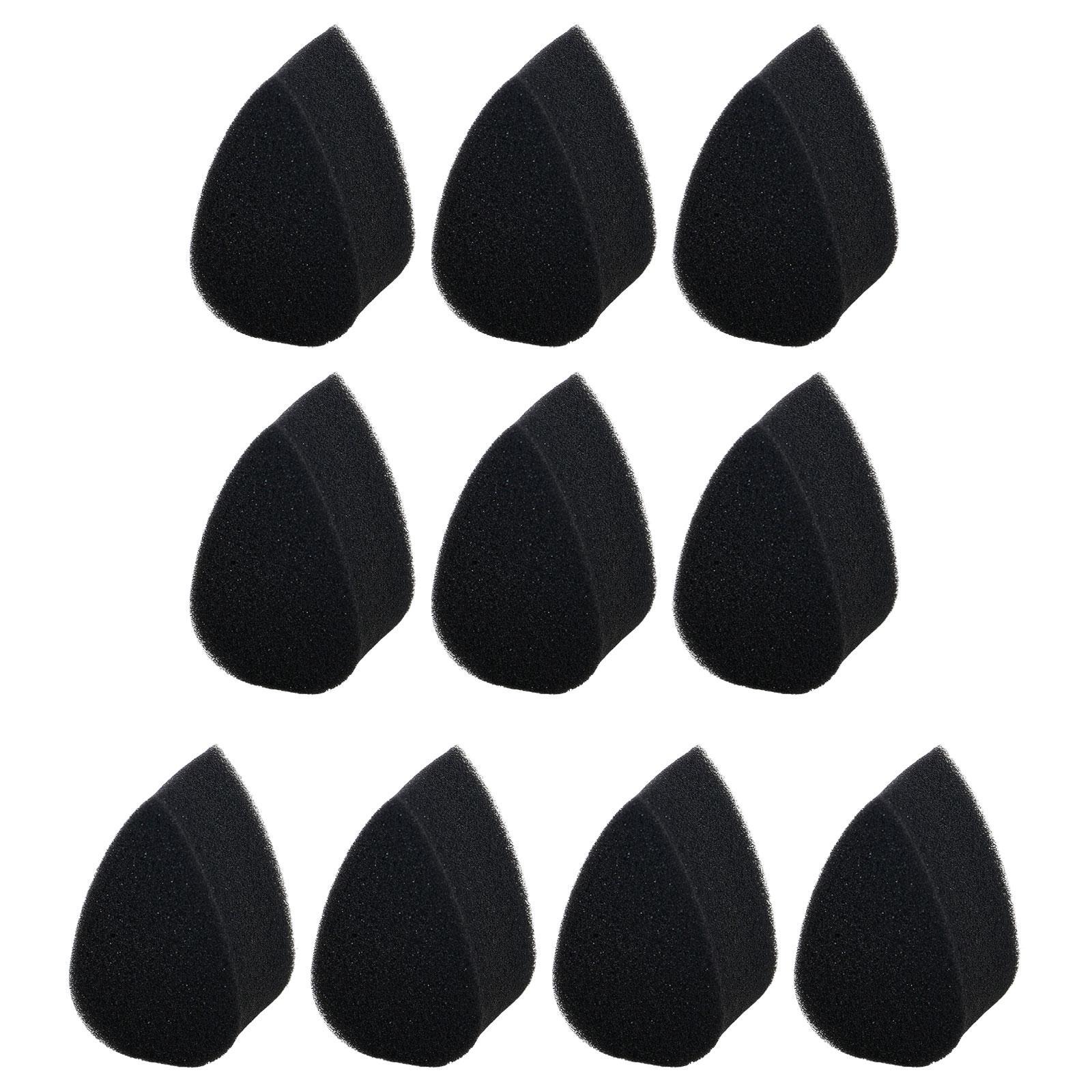 10x Body Painting Sponges for Kids High Density Black Face Painting Supplies