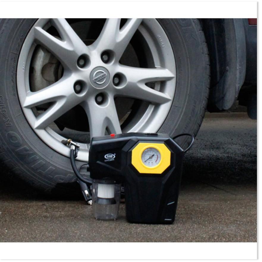 Máy hút bụi và bơm lốp ô tô cao cấp 120W 5m