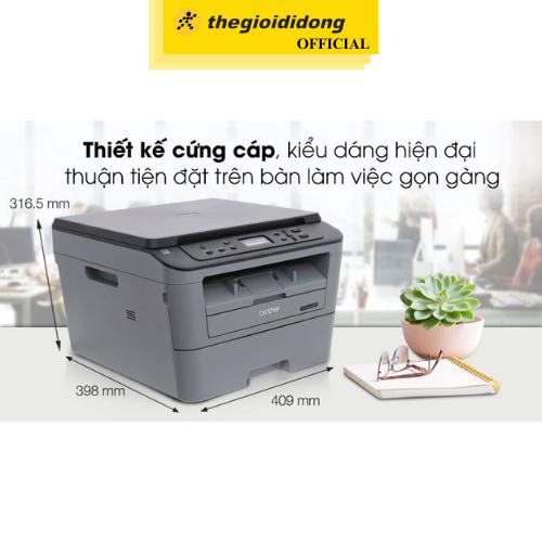 Máy in laser trắng đen đa năng Brother DCP-L2520D - Hàng Chính Hãng