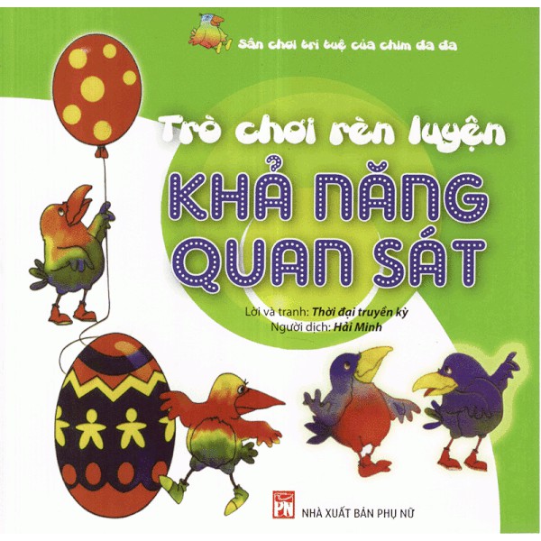 Hình ảnh Combo Sân Chơi Trí Tuệ Của Chim Đa Đa - Trò Chơi Rèn Luyện Khả Năng (Bộ 6 Cuốn)