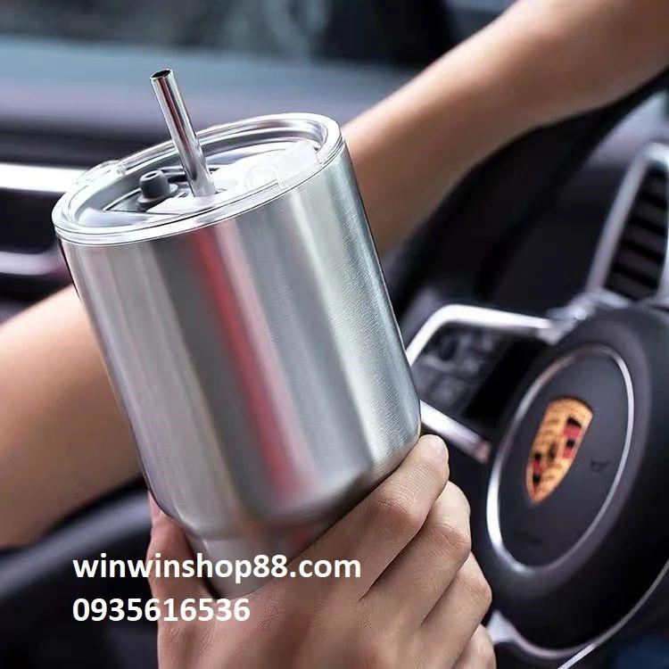 Ly giữ nhiệt Thái Lan 900ml kiểu dáng Ly Yeti màu Bạc Inox 304 giữ nhiệt lên đến 12h