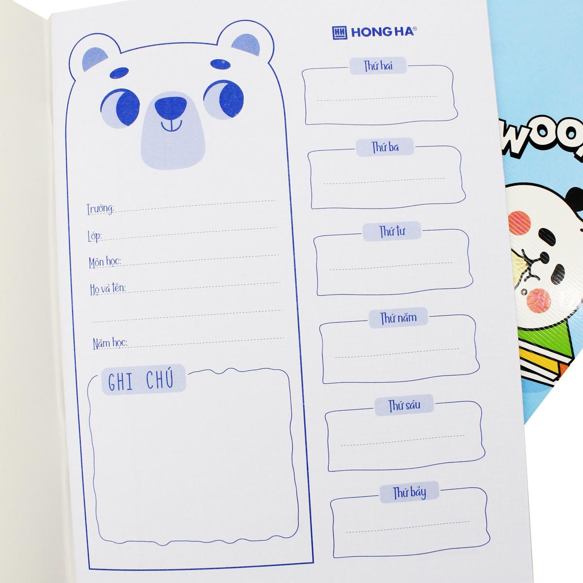 Tập Class Arkduck - 4 Ô Ly Vuông - 96 Trang 70gsm - Hồng Hà 0347 (Mẫu Bìa Giao Ngẫu Nhiên)