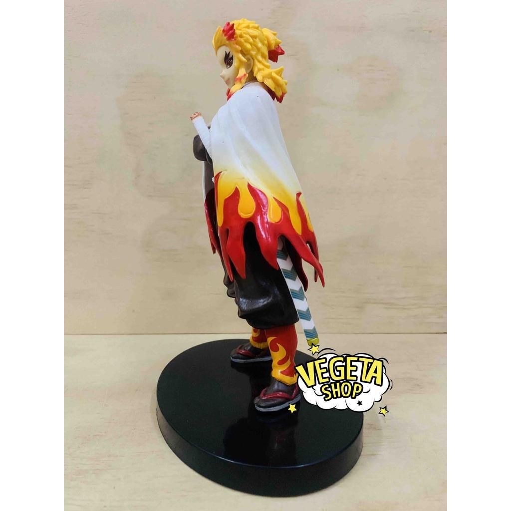 Mô hình Kimetsu No Yaiba - Thanh gươm diệt quỷ - Viêm Trụ Rengoku Kyoujurou - Cao 16,5cm