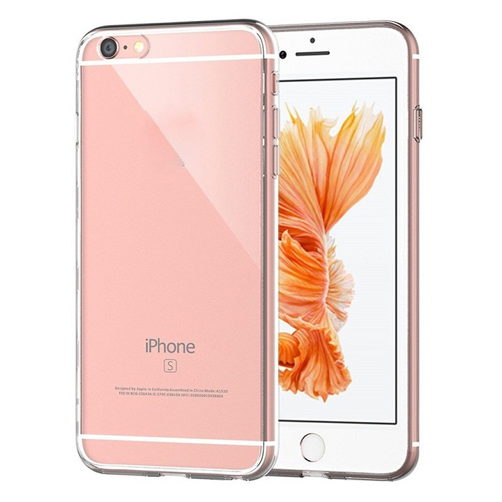 Hình ảnh Ốp lưng silicon dẻo cho iPhone 6 / iPhone 6s hiệu Ultra Thin siêu mỏng 0.6mm bảo vệ Camera - Hàng nhập khẩu