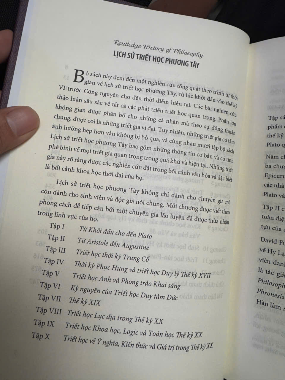 (Bìa cứng) LỊCH SỬ TRIẾT HỌC PHƯƠNG TÂY – Tập 2: Từ Aristotle đến Augustine - David Furley - Vũ Thanh Bình dịch - NXB Khoa Học Xã Hội