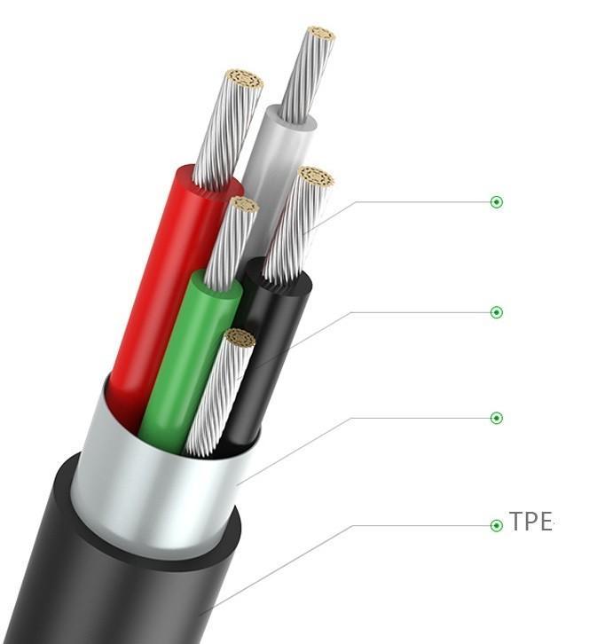 Cáp USB Type-C to Lan Gigabit kết nối mạng internet cho Máy tính, Điện thoại