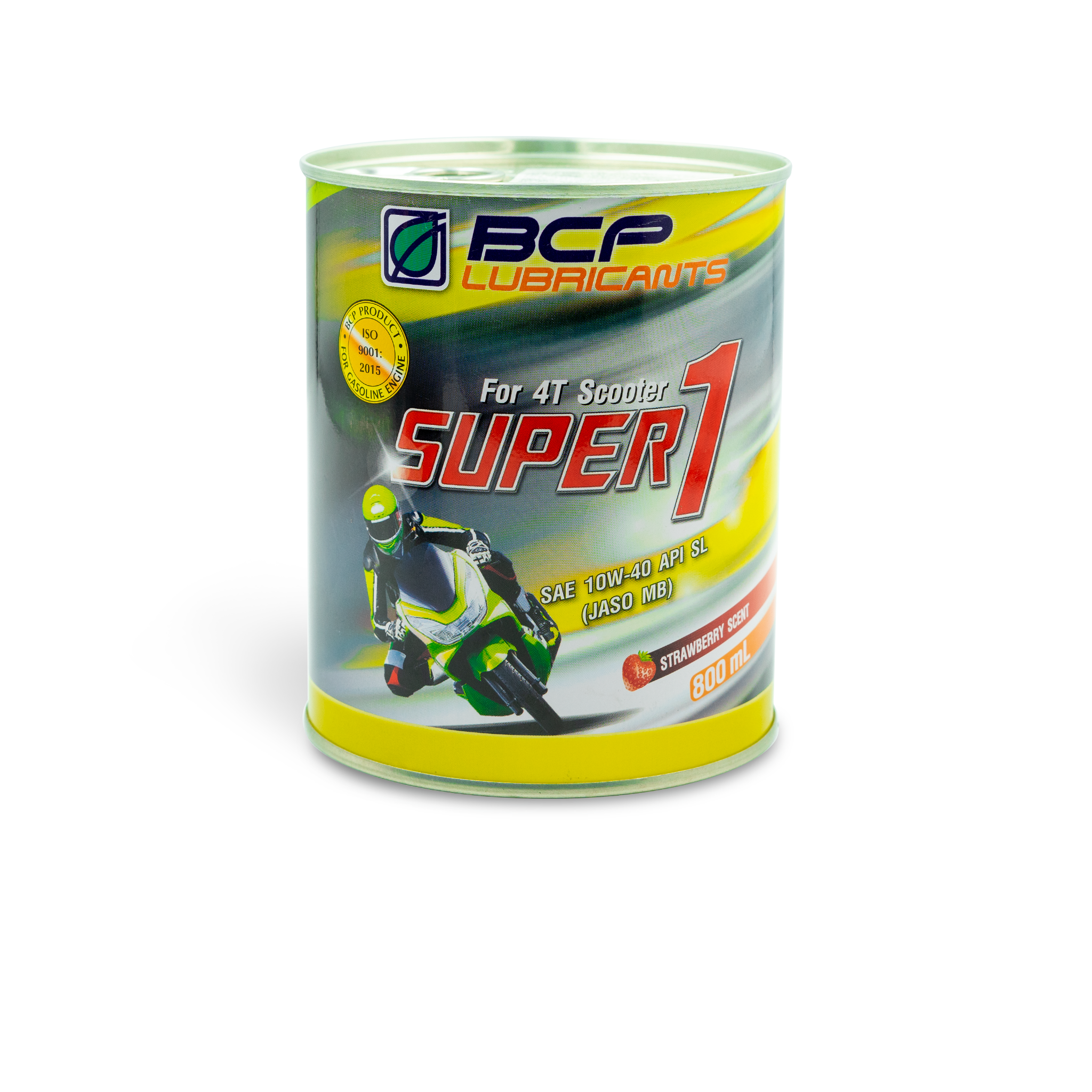 Nhớt xe tay ga SUPER 1 4t SCOOTER SL MB 10W40 24/0.8L RED SCENT EX - Công thức cải tiến, mùi dâu, màu đỏ