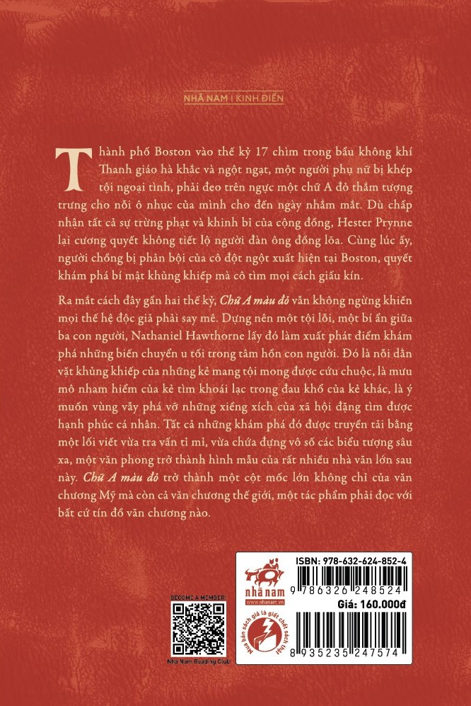 Sách Chữ A Màu Đỏ