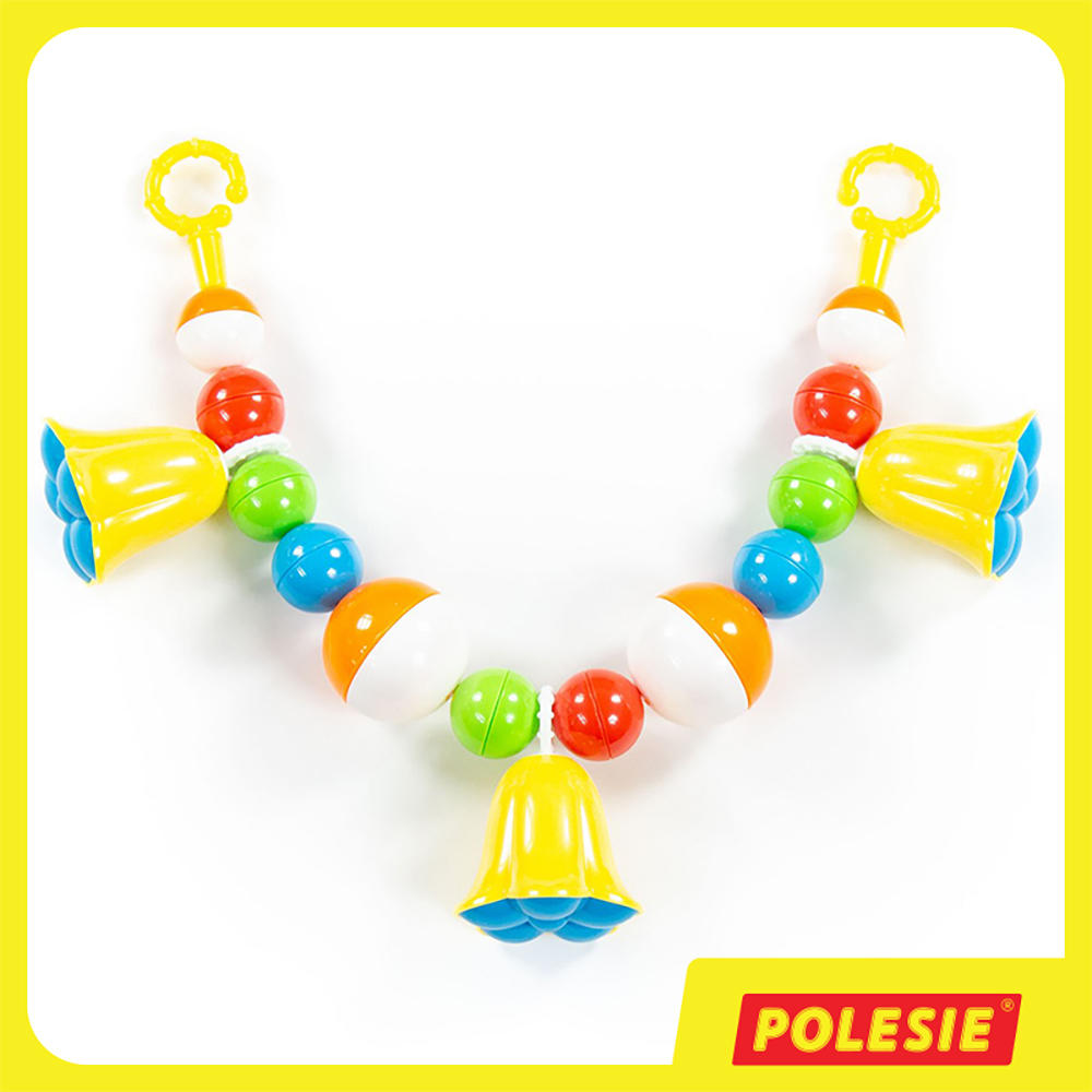 Lục lạc treo nôi gấu nhỏ cho bé sơ sinh 75cm Polesie 71606 - Hàng chính hãng nhập khẩu châu âu