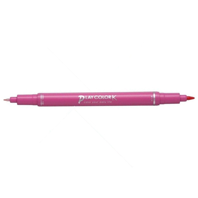 Bút Trang Trí 2 Đầu Play Color K Tombow WS-PK60 - Princess Pink