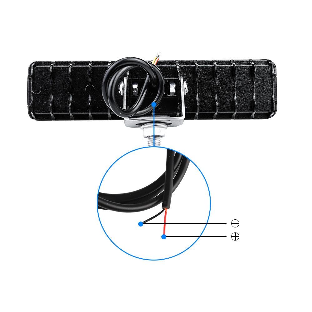 Đèn Pha Led 72W 4x4 24 Bóng Cho Xe Hơi SUV ATV 12V 24V