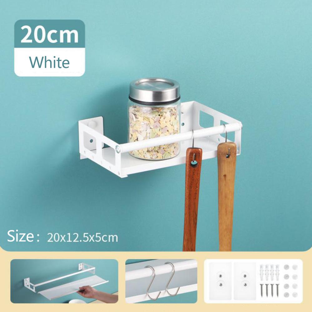 Hiện Đại Phong Cách Bắc Âu Bếp Nhà Tổ Chức Giá Treo Tường Giá Đựng Đồ Lọ Gia Vị Tủ Kệ Dụng Nhà Tắm Giá