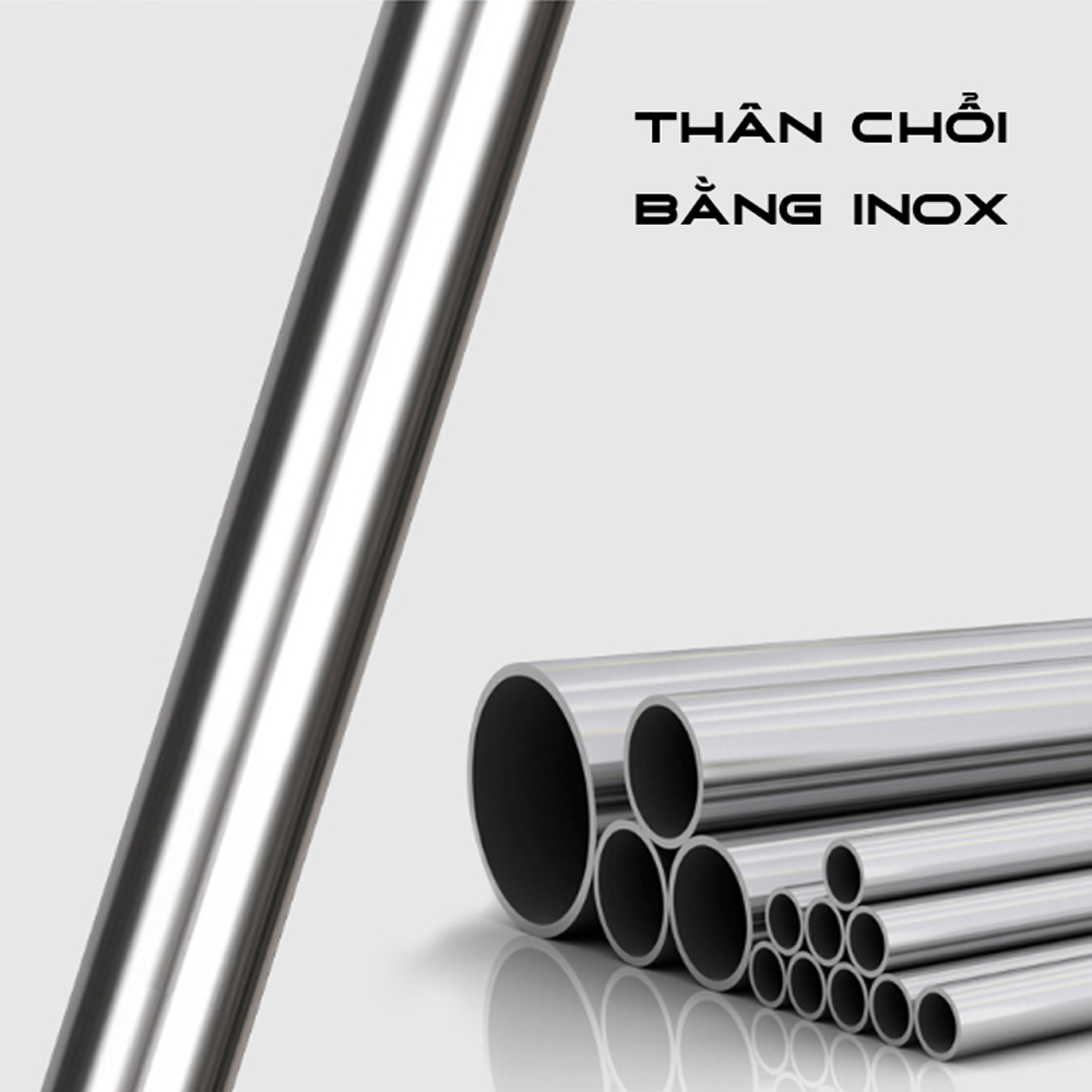 Chổi lau kính, gạt nướng cán dài tiện dụng, cây lau khiếng XBL01 cao cấp cán inox dài chắc chắn, dễ dàng lau sạch bụi bẩn trên kính cũng như sàn nhà