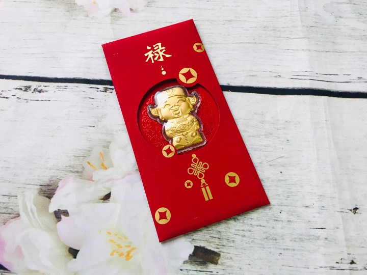 Bao lì xì Thần Tài chibi vàng, dùng treo trong nhà, cây hoa mai, làm quà tặng, đựng tiền lì xì, mừng tuổi, tân gia, sinh nhật, đem lại may mắn tài lộc, nhiều ý nghĩa - TMT Collection - SP005134