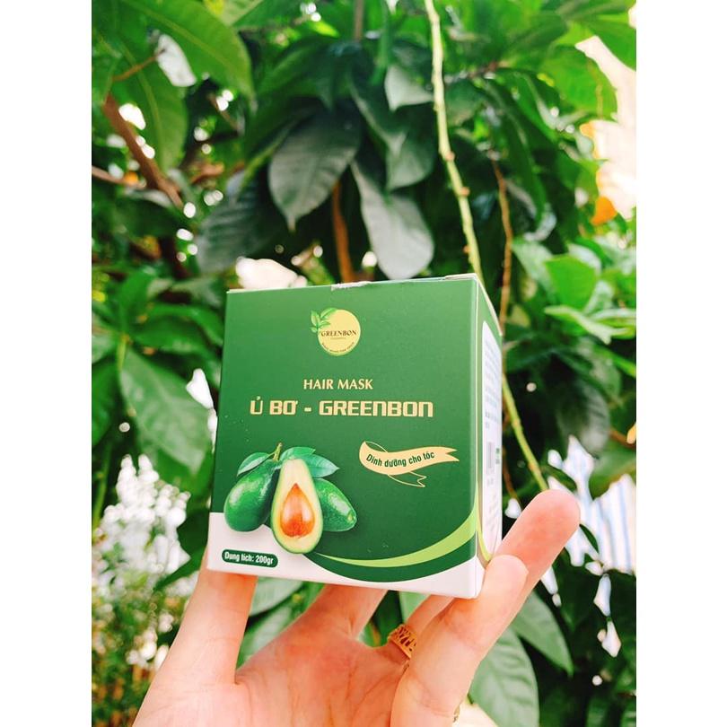 Ủ tóc bơ siêu phục hồi 200gram GreenBon Cosmetics