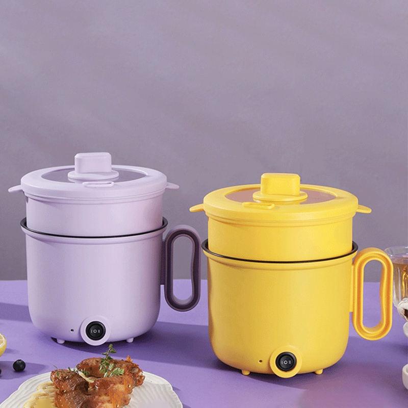 JIASHI Nồi Hấp Điện Đa Năng Chống Dính Cho Học Sinh Hàng nhập khẩu