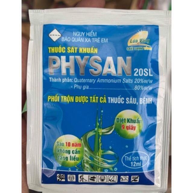 THUỐC SÁT KHUẨN PHYSAN 20SL TRỪ BỆNH THỐI NHŨN