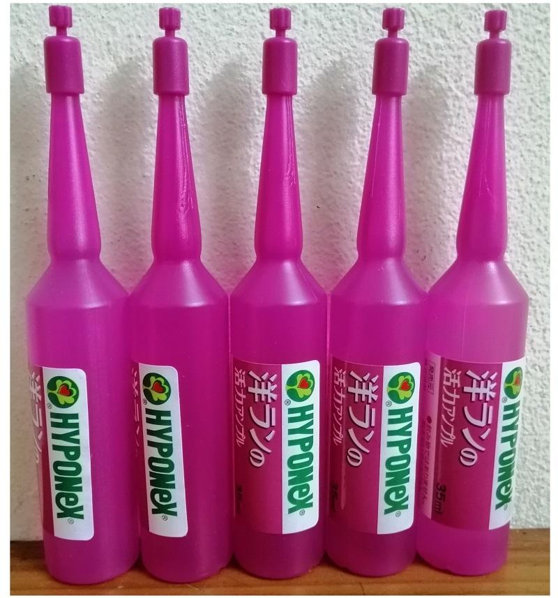 Hộp 10 ống Phân Bón Lỏng HYPONEX Nhật Bản, Dung dịch Dưỡng hoa, Dưỡng chất cho Hoa Lan, 35ml/ống