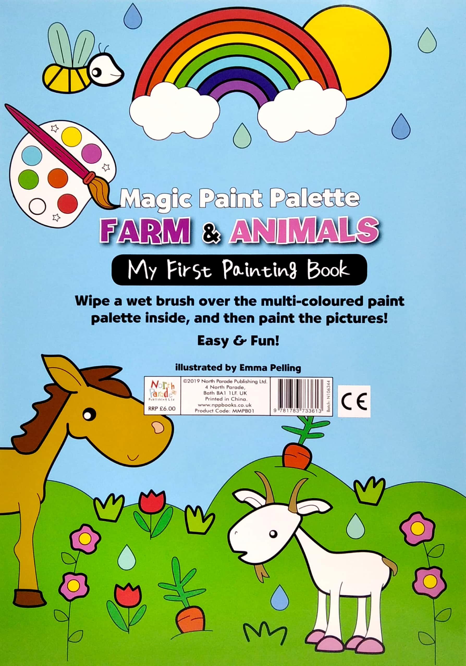 Magic Paint Palette - Farm & Animals