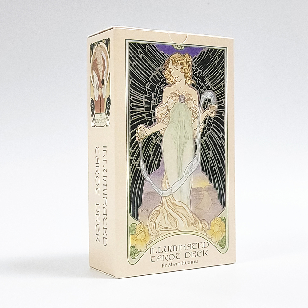 Bộ Bài Illuminated Ethereal Visions Tarot Bản Hộp Mới 2022 78 Lá Bài 7x12 Cm