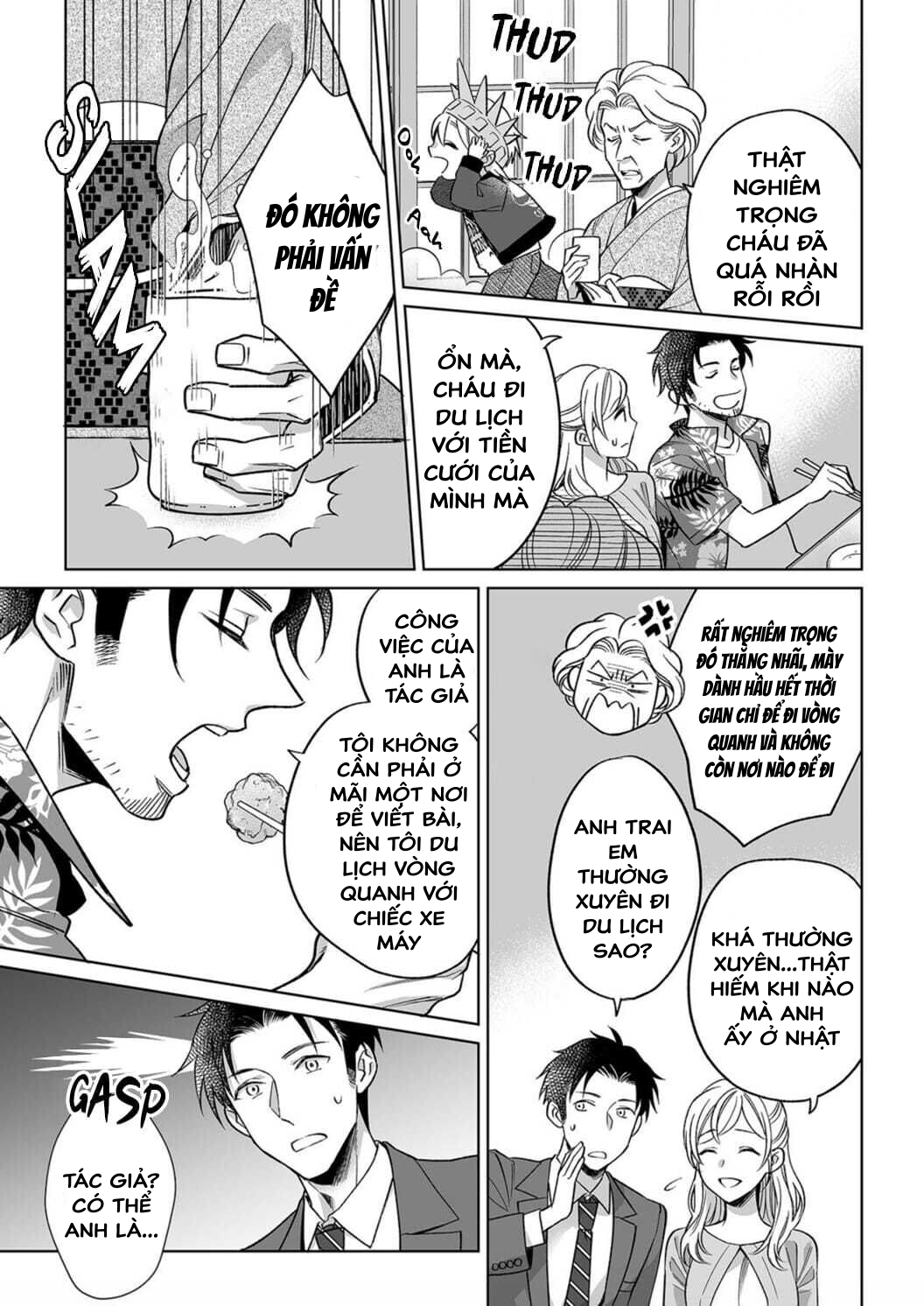 bạn trai cảnh sát là kẻ dê xòm?!? chapter 6.2 5