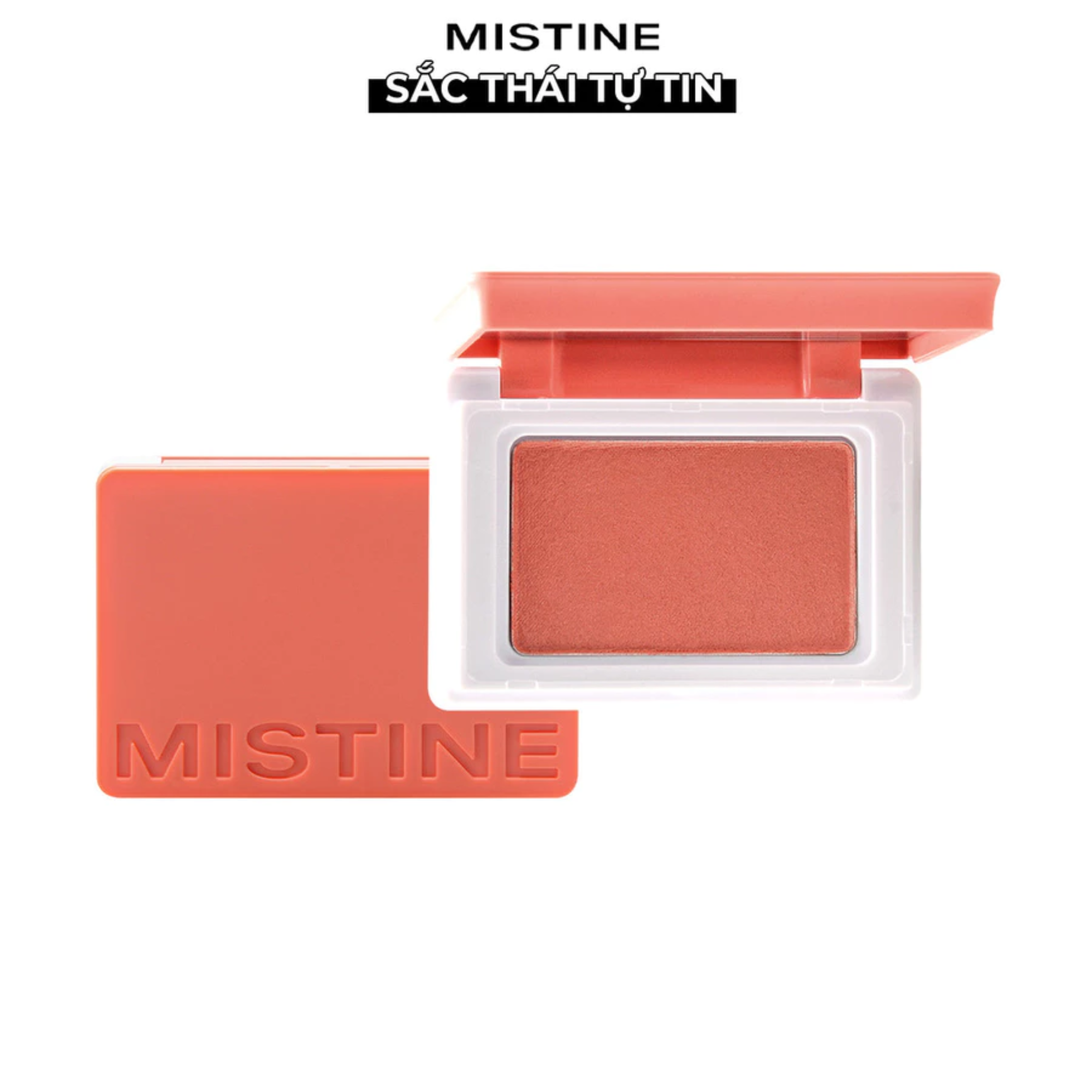 Phấn má hồng mịn, dễ tán chính hãng Thái Lan Mistine Swatch Me Blusher 5.5g No.09