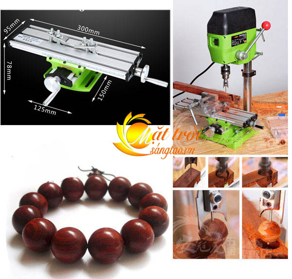 Bàn trượt 2 chiều lắp khoan bàn MiniQ