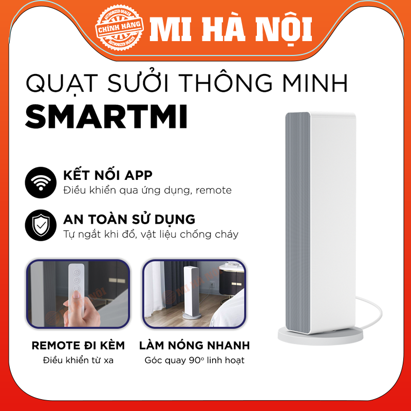 Quạt sưởi thông minh Xiaomi Smartmi ZNNFJ07ZM-Hàng chính hãng