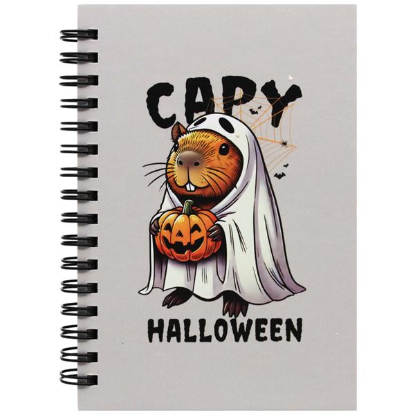 Sổ Lò Xo Halloween Capybara A6 - Kẻ Ngang - 80gsm - The Sun 04