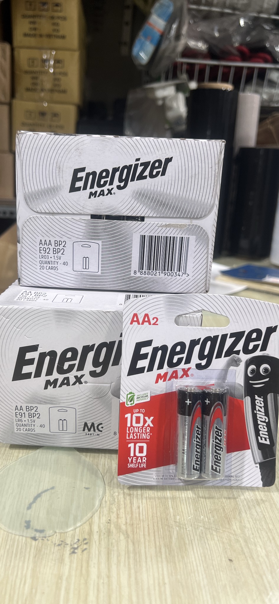 Pin AA Energizer Max E91 BP2 Hàng chính hãng