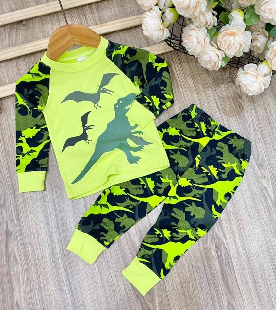Bộ dài tay quần dài bé trai thun mềm mịn hàng xuất xịn từ 8- 22 ký mặc - đồ bộ trẻ em quần áo trẻ em