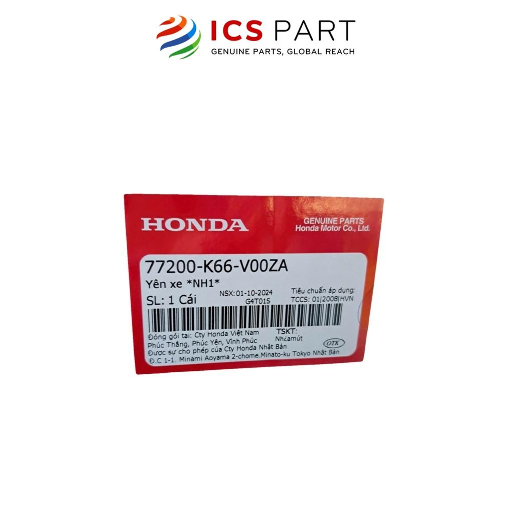 Yên Xe Nh1 HONDA Air Blade 125 2016-2019 Màu Đen (77200K66V00ZA)