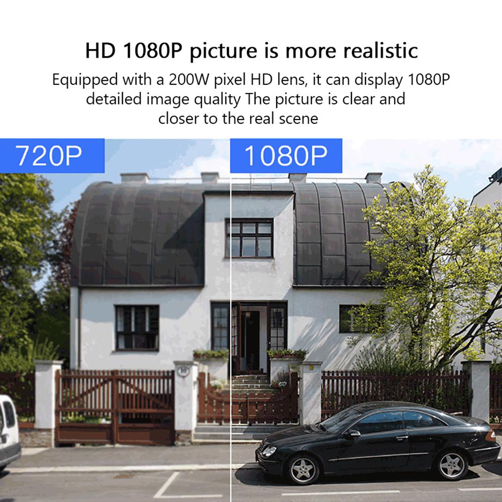 Camera ngoài trời Camera IP giám sát chống nước thông minh 1296P WIFI không dây Tầm nhìn ban đêm độ nét cao cho ứng dụng Mijia Mi Home Màu sắc: Với đèn LED64G