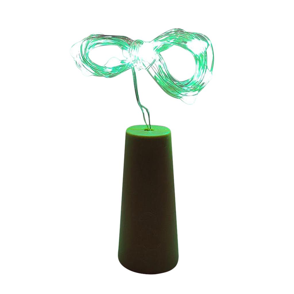 Nút Bần Đậy Chai Rượu Gắn Dây Đèn LED Trang Trí Ấn Tượng