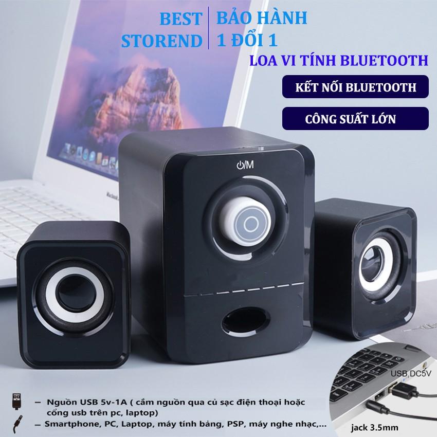 Loa máy vi tính để bàn mini bluetooth T 303 nghe nhạc công suất lớn giá rẻ kết nối không dây và có dây