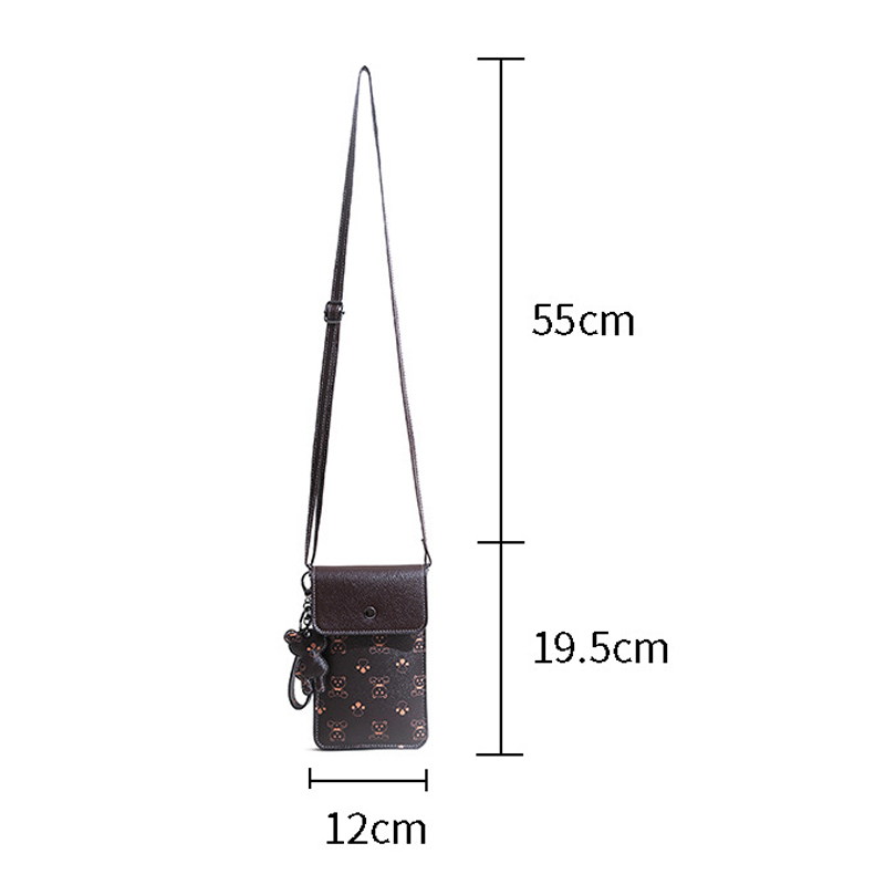 Túi đeo chéo nữ phong cách dễ thương – BEE GEE DCNU1058